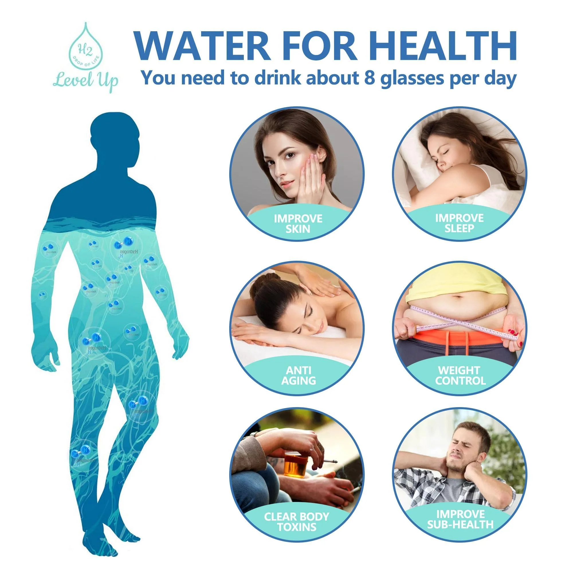 Hydrogen Water Generator Bottle - Image 9