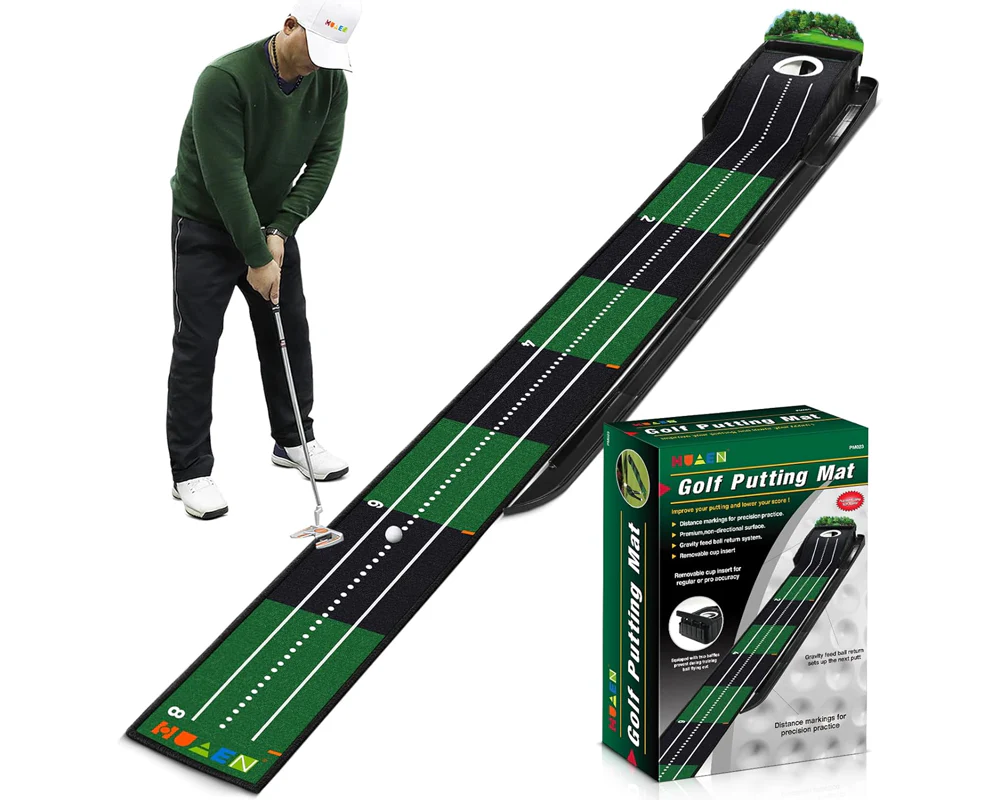 Indoor Outdoor Golf Practice Mat - Image 2