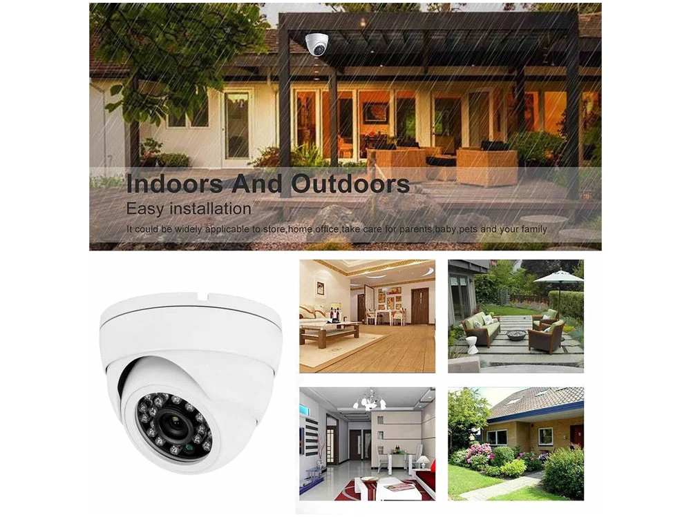 Indoor/Outdoor CCTV Dome Security Camera System - Image 6