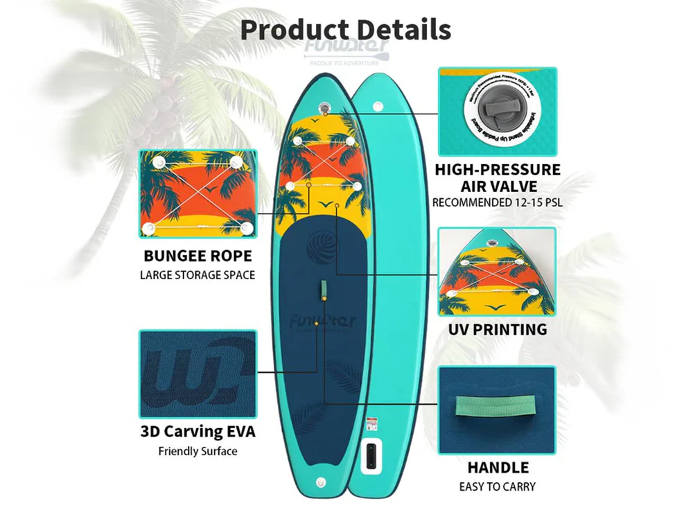 Inflatable Paddle Board SUP Board - Image 13