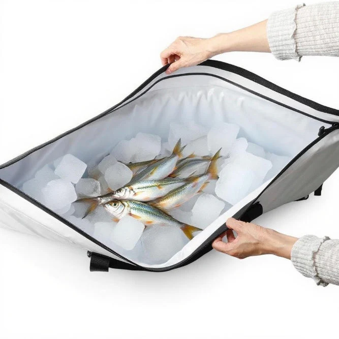 Insulated Fish Cooler Bag Fishing Supplies Large Capacity Gear Fish Kill Bag - Image 3