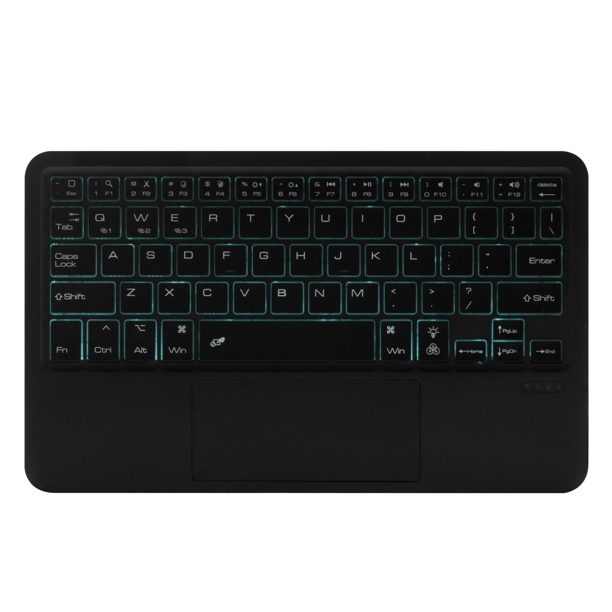 iPad 10.2 10.5 inch backlit and trackpad bluetooth keyboard with foldable Case - Image 4