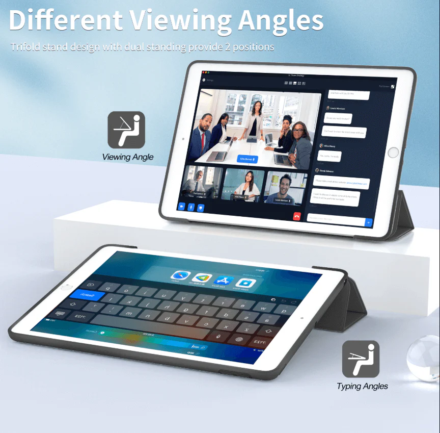 iPad 10.2 8th Gen Ultra Slim Smart Case – Trifold Protective Cover - Image 2
