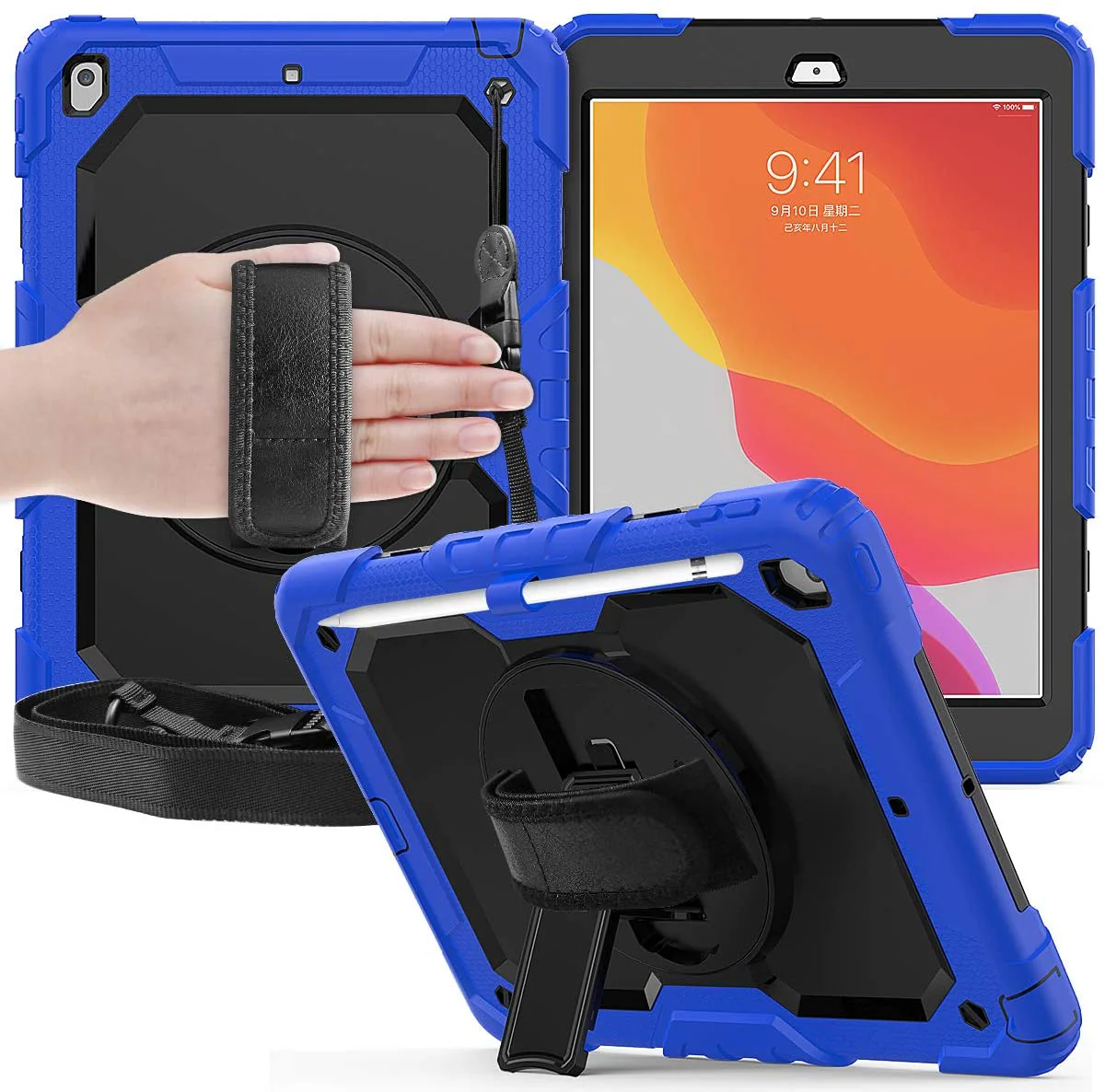 iPad 10.2 Case Rugged Shockproof Case - Image 5