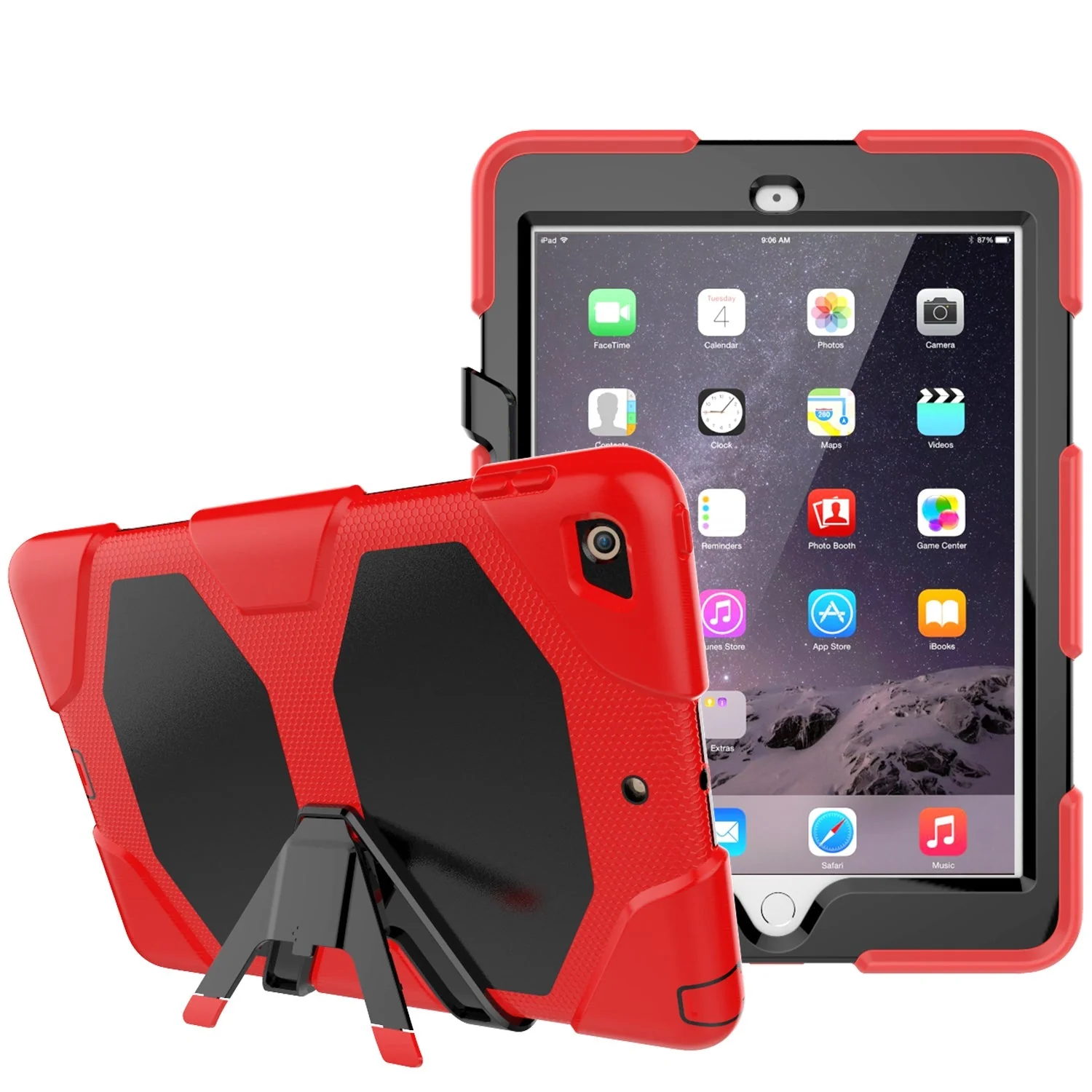 iPad 4 Case iPad 2 iPad 3 Case Cover Rugged Shockproof Case - Image 3