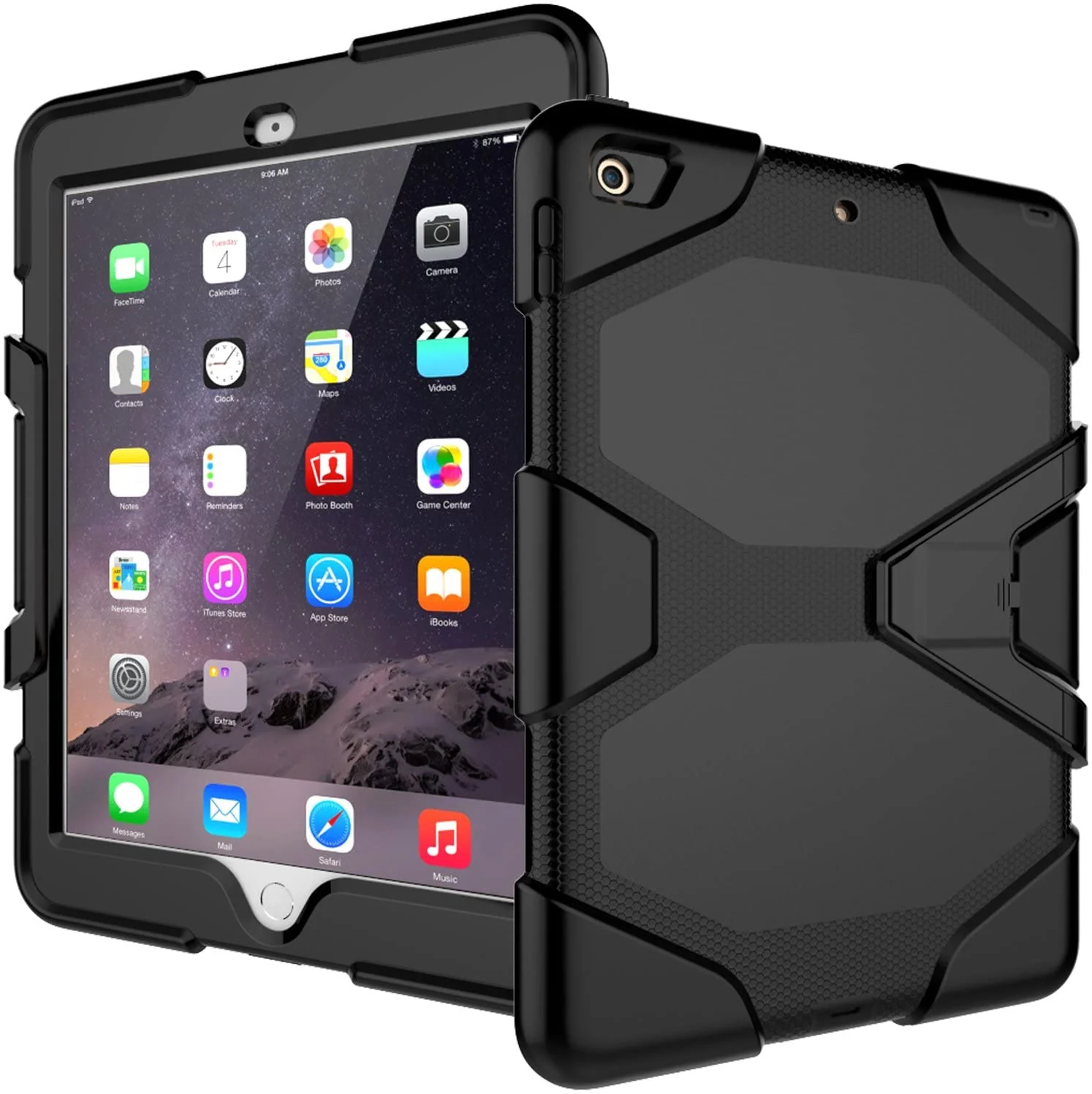 iPad 9.7 Case 2017 2018 Rugged Shockproof Case - Image 3