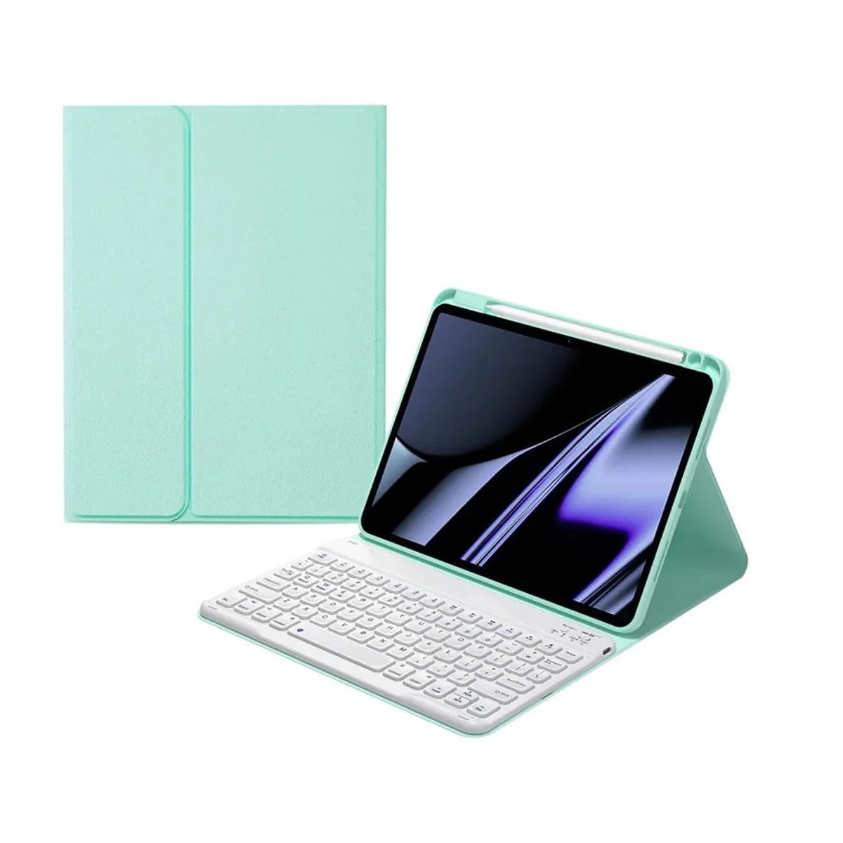 iPad 9th/8th/7th iPad Air 3/Pro 10.5 case with removable bluetooth keyboard - Image 3