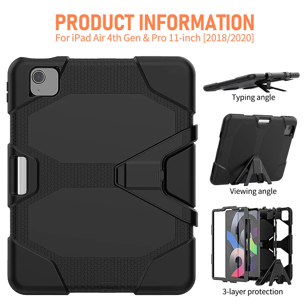 iPad Air 4 Case Rugged Shockproof Case - Image 5