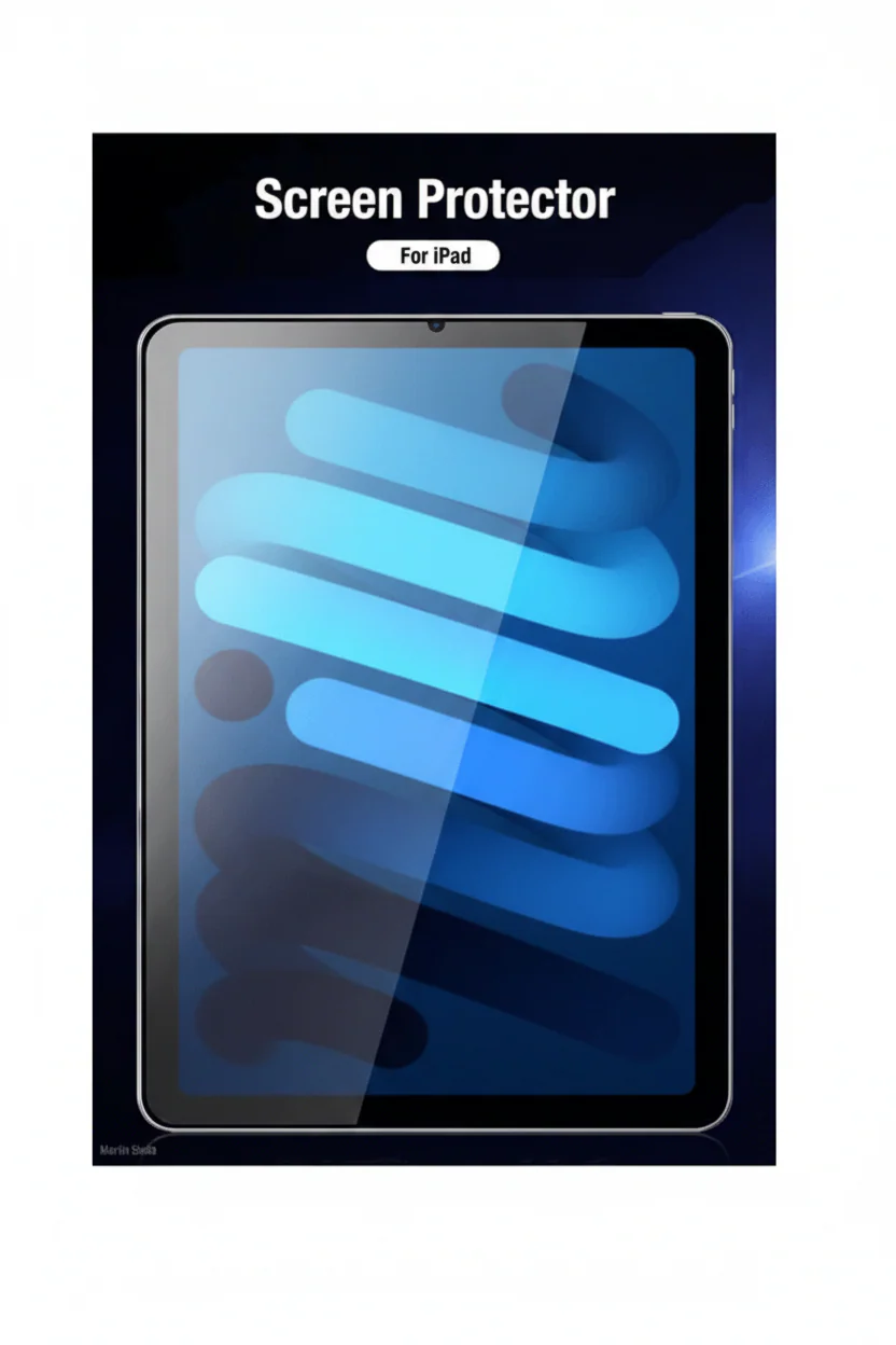 iPad Mini 7 9H Clear Tempered Glass Screen Protector - Image 2