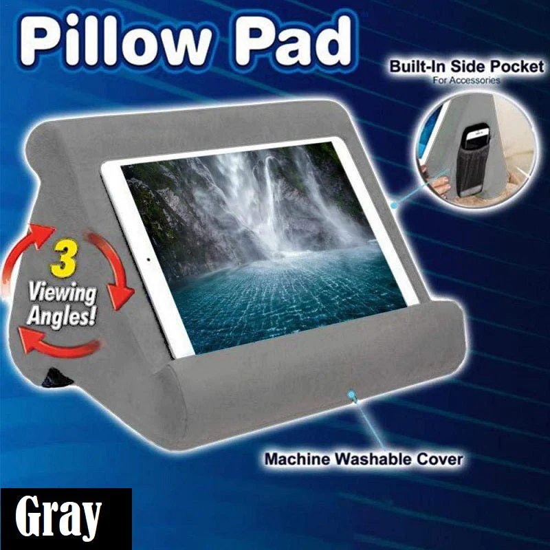 iPad Pillow Stand Flip Pillow Cushion Stand for Tablet/Magazine/iPad/Book - Image 7