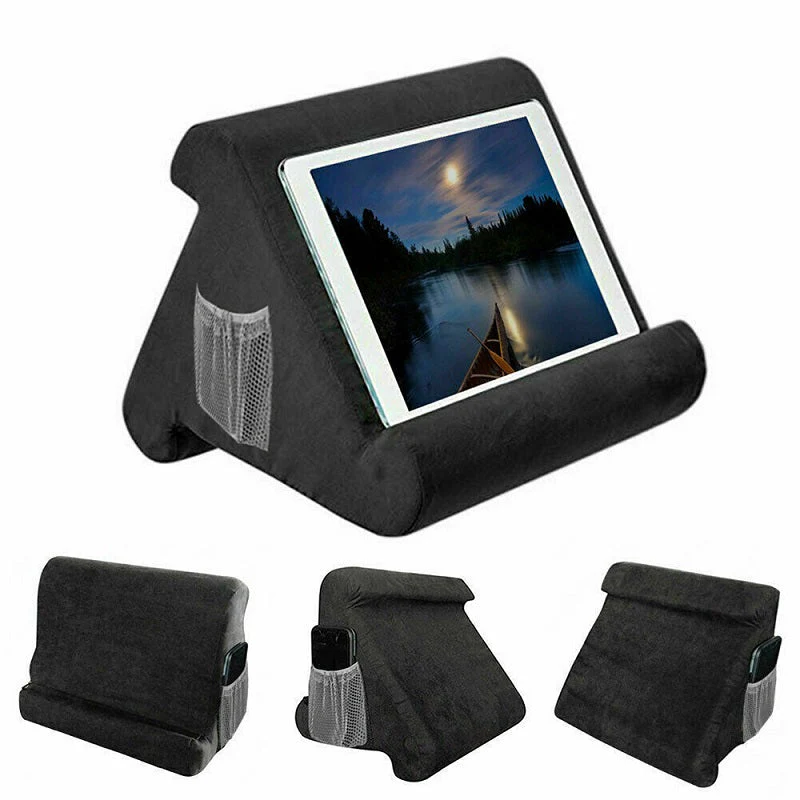 iPad Pillow Stand Flip Pillow Cushion Stand for Tablet/Magazine/iPad/Book - Image 3