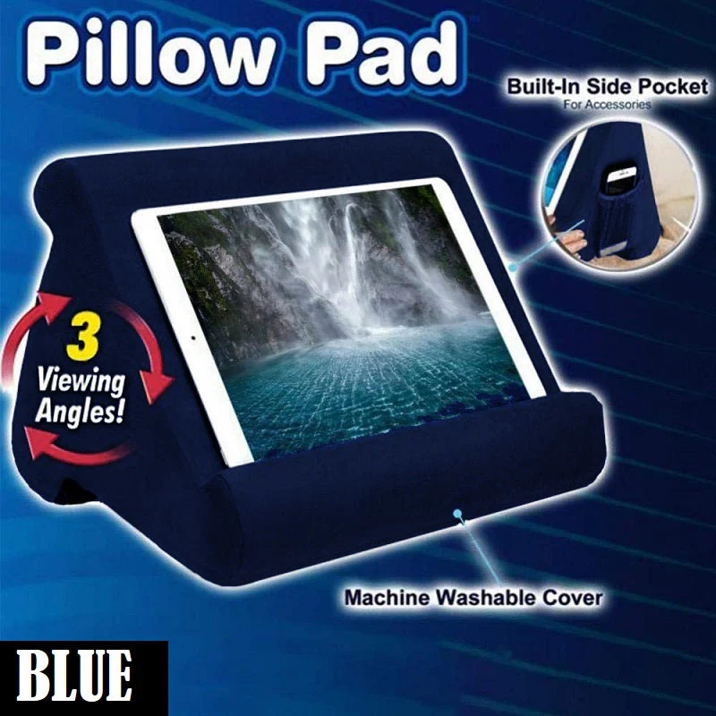 iPad Pillow Stand Flip Pillow Cushion Stand for Tablet/Magazine/iPad/Book - Image 4