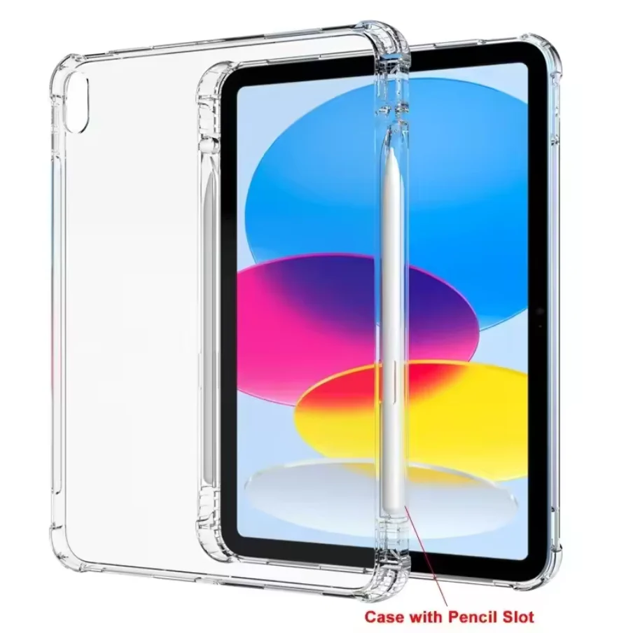 iPad Pro 12.9 (2018) Clear Case with Pencil Holder – Slim Transparent Back Cover - Image 5