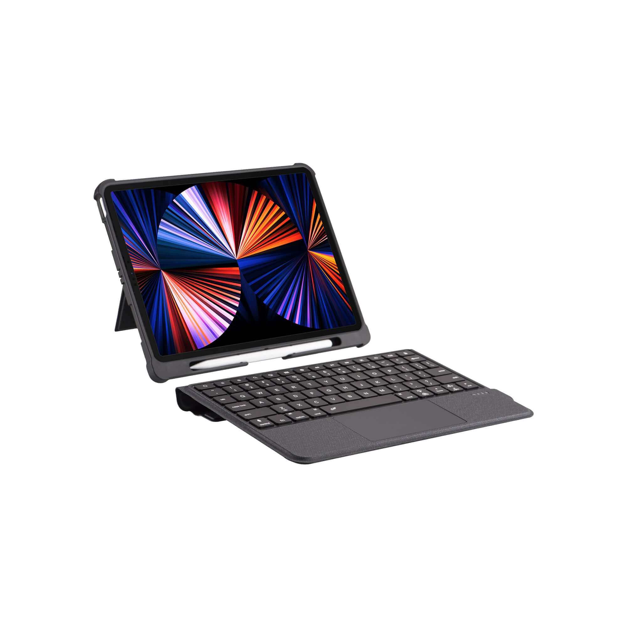 iPad Pro 12.9 /Air 13 Smart Bluetooth keyboard with detachable stand case - Image 3