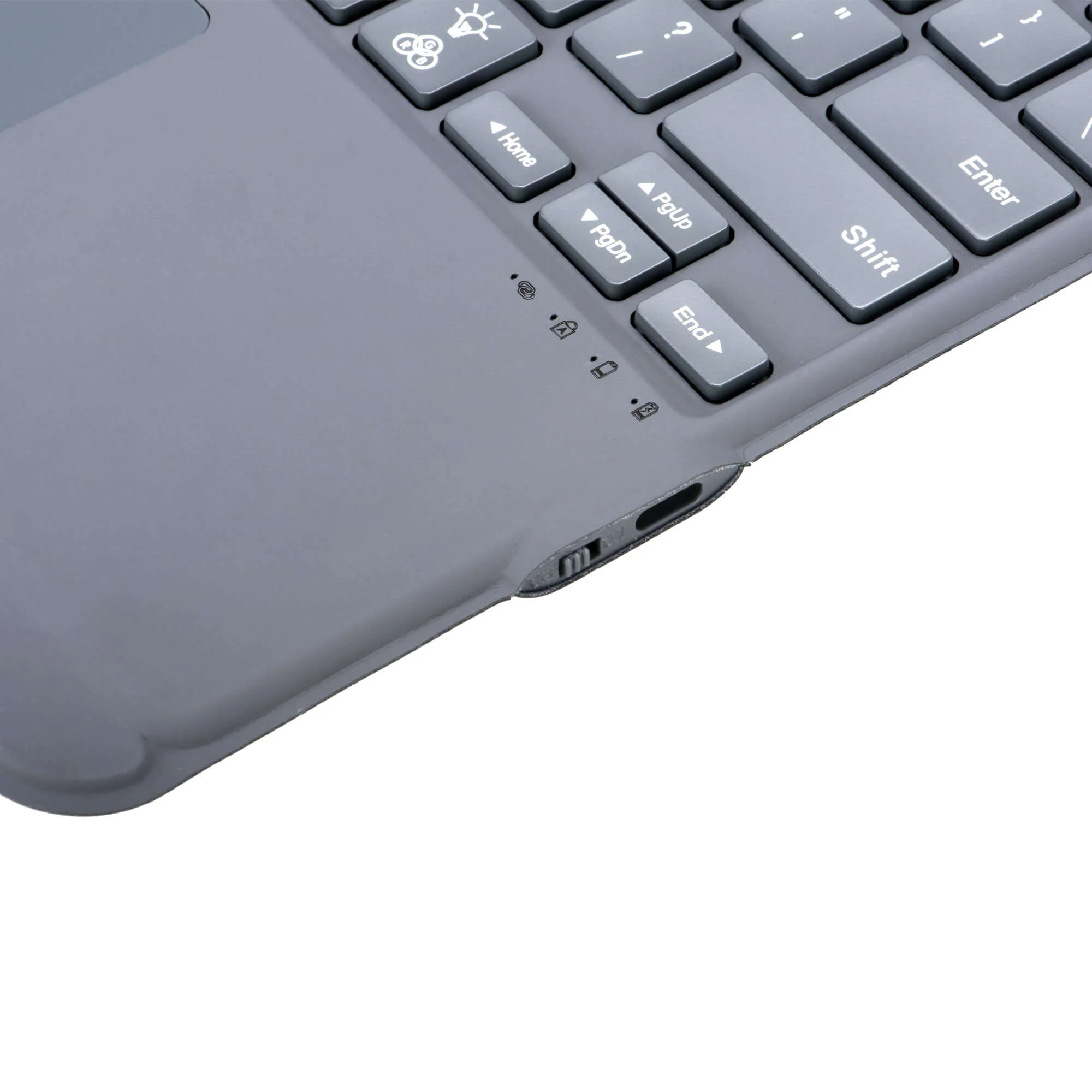 iPad Pro 13 M4 M5 Detachable Bluetooth Keyboard With Stand Case - Image 7