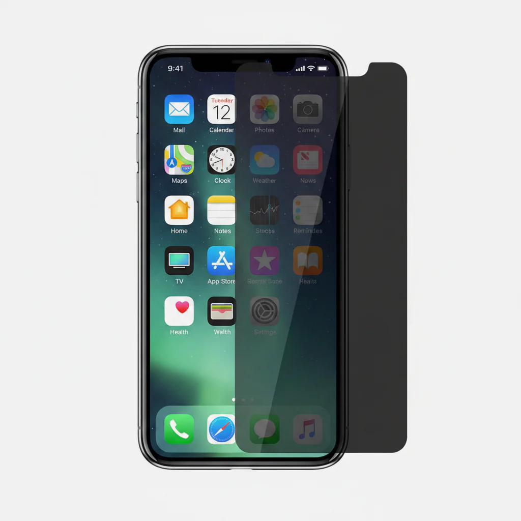 iPhone 11 Privacy Tempered Glass Screen Protector – 9H Anti-Spy