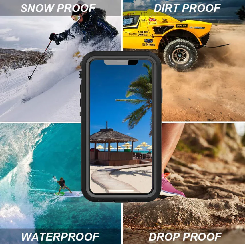 iPhone 12 Mini Waterproof Case Redpepper Full Protective Cover - Image 7