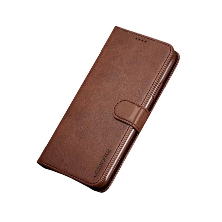iPhone 13/iPhone 13 Pro (6.1”) Leather Flip Case - Image 8