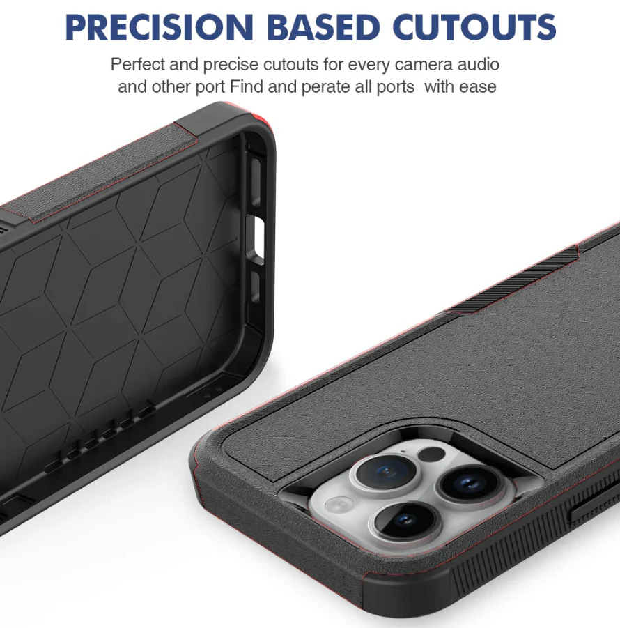 iPhone 13 Pro Dual Layer Armor Hard Case - Image 5