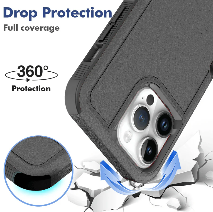 iPhone 15 Pro Dual Layer Armor Hard Case - Image 4