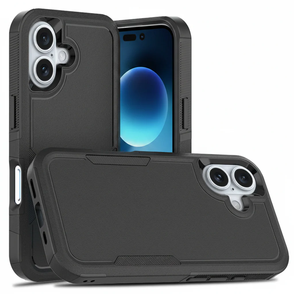 iPhone 16 Dual Layer Armor Hard Case