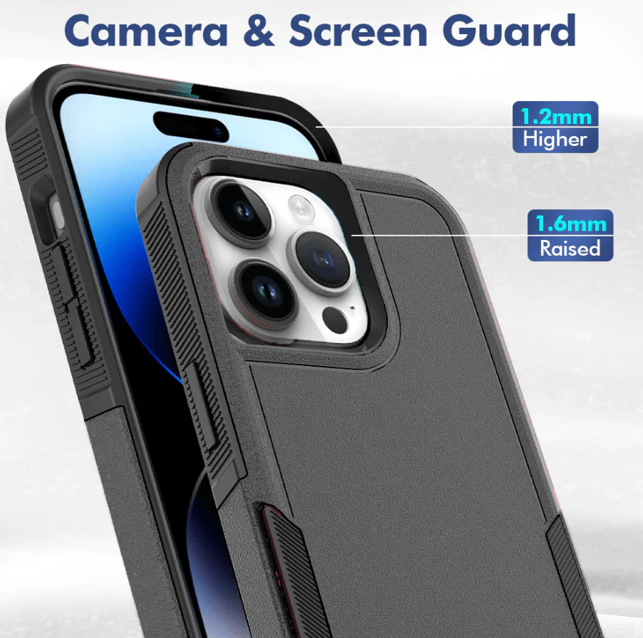 iPhone 16 Pro Max Dual Layer Armor Hard Case - Image 2