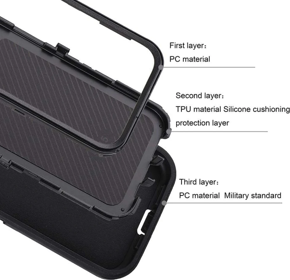 IPhone 16e Triple Layer Armor Hard Case - Image 4