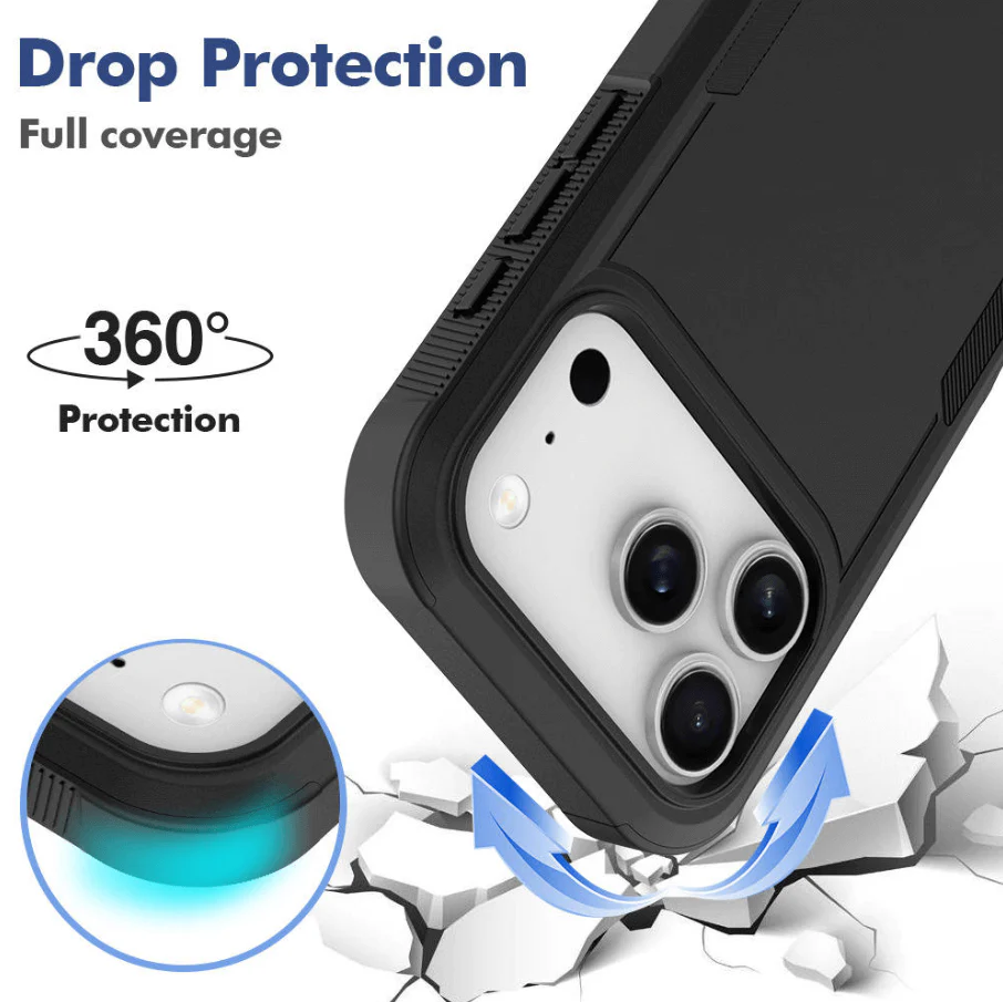 iPhone 17 Pro Max Dual Layer Armor Hard Case - Image 5