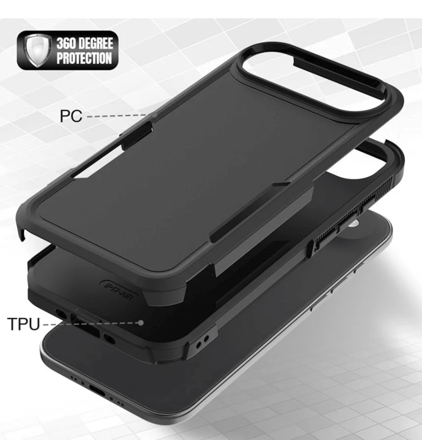 iPhone Air Dual Layer Armor Hard Case - Image 3