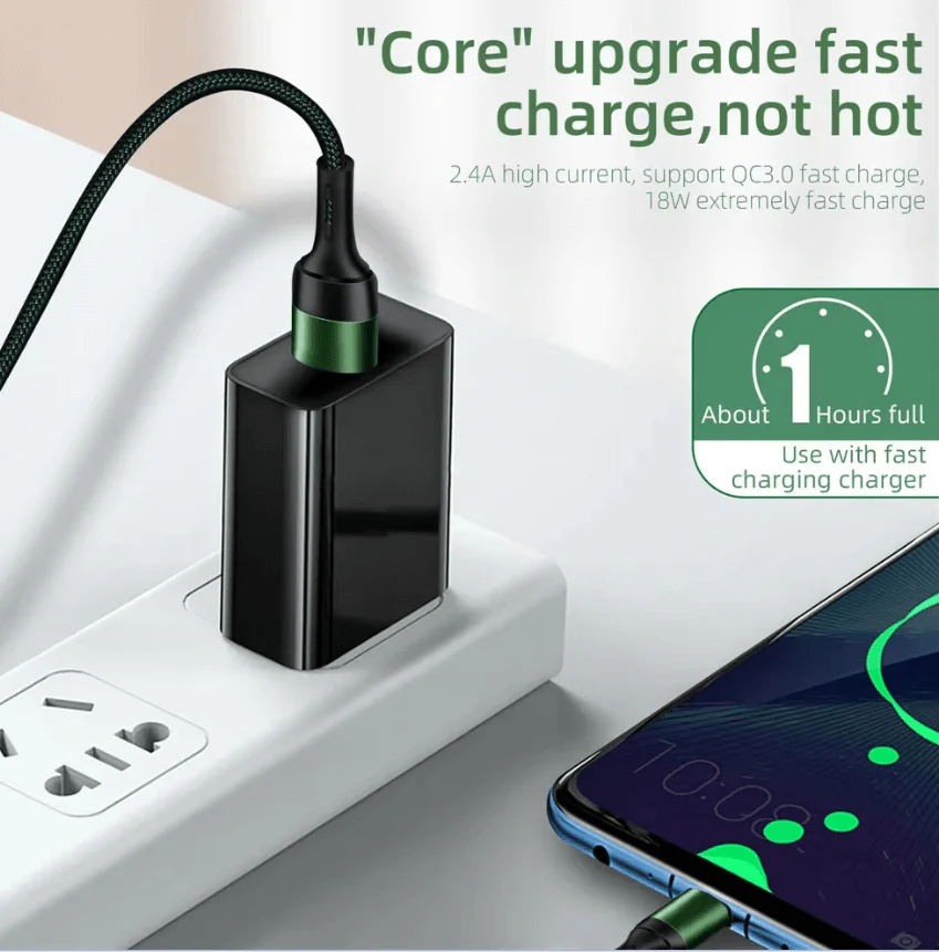 iPhone Fast Charging Cable 1M – USB to Lightning Charger Cable - Image 6