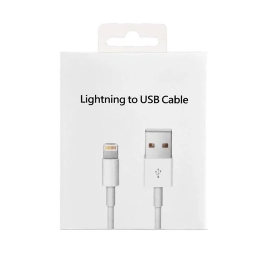 iPhone/iPad Charger Cable - 1m (White) - Image 2