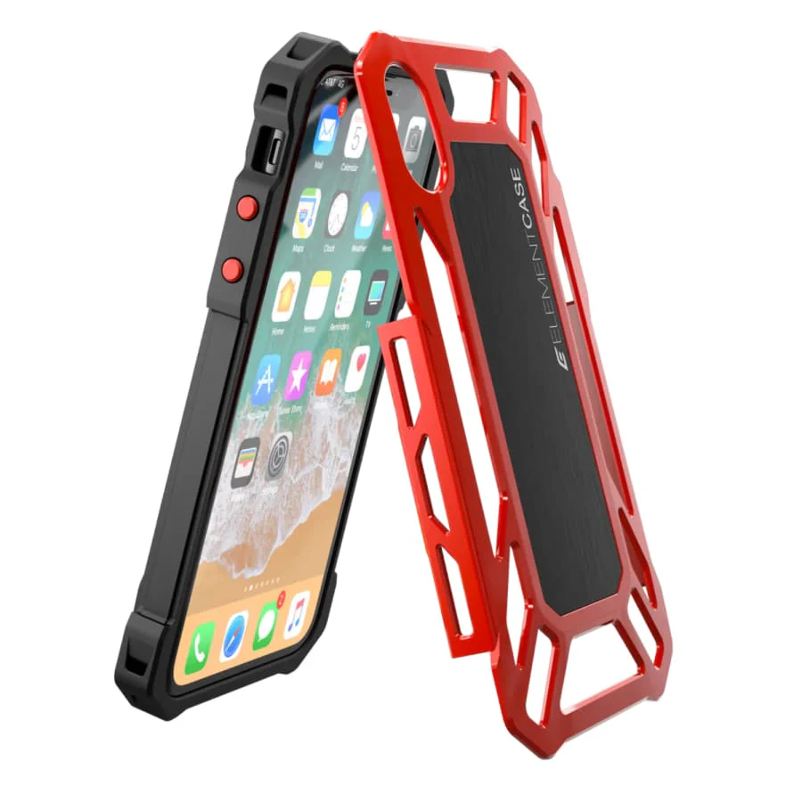 iPhone SE (3rd / 2nd Gen) Rugged Case (Red) - Image 4