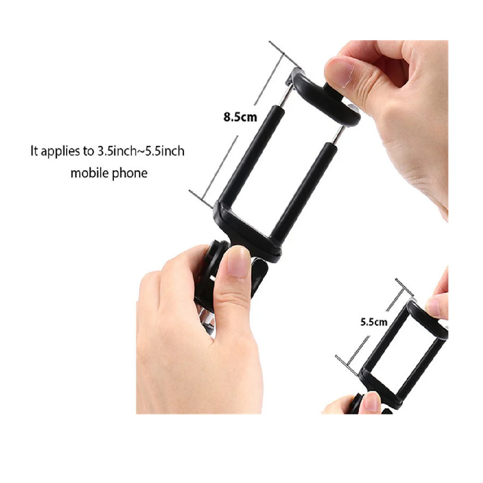 iPhone Tripod Mount Holder Stand + Bluetooth Selfie remote - Image 6
