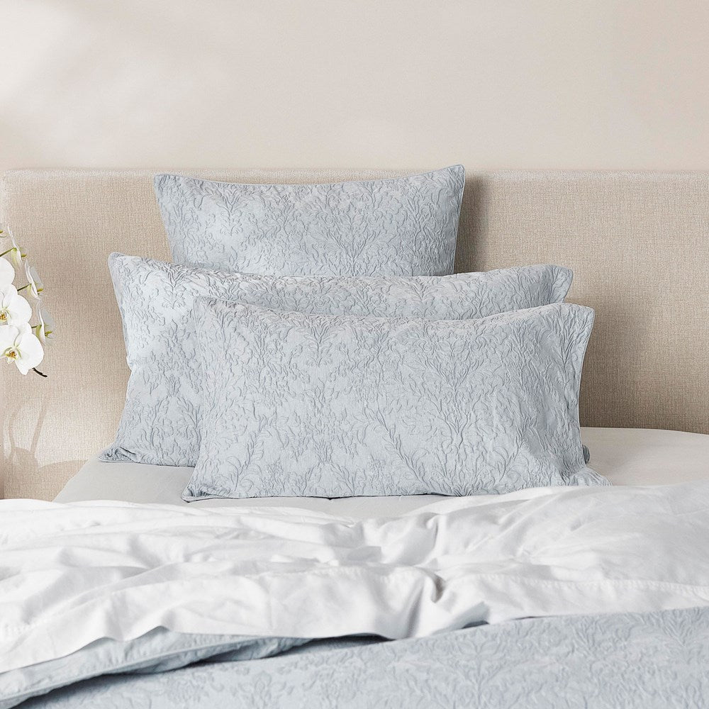 Isabella Cotton Damask Duvet Cover - Image 2