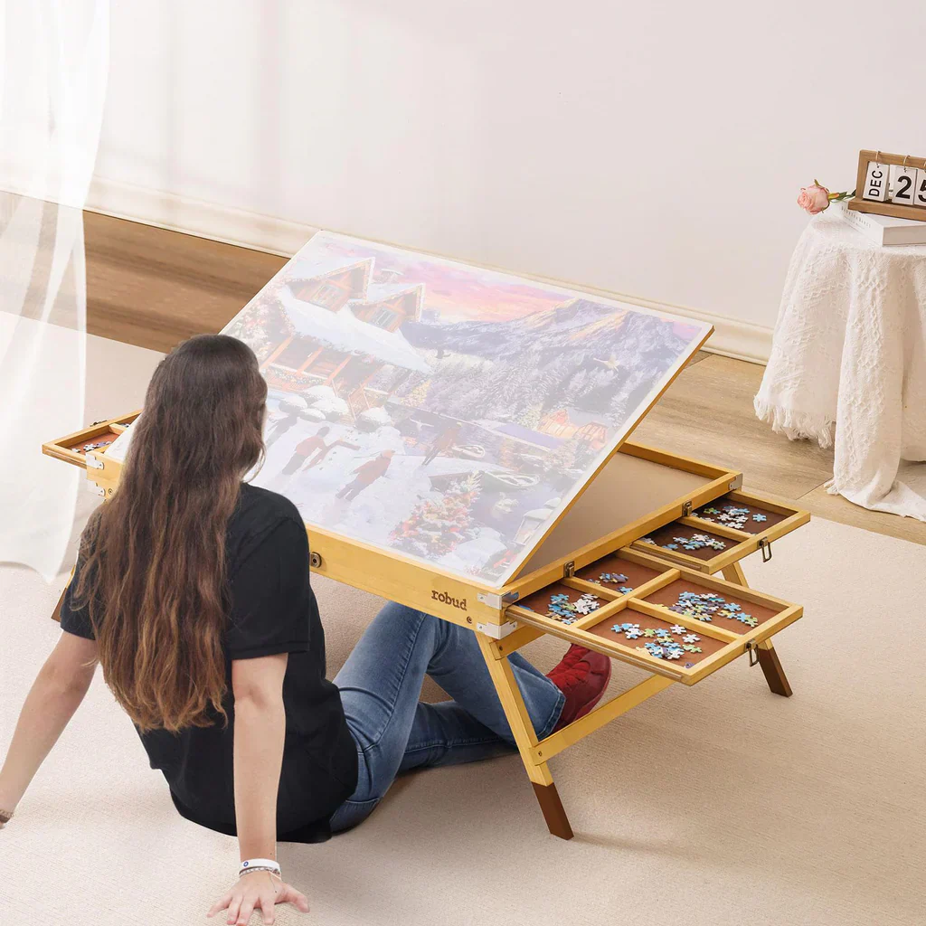 Jigsaw Puzzle Board Wooden 1500 pcs - Image 5