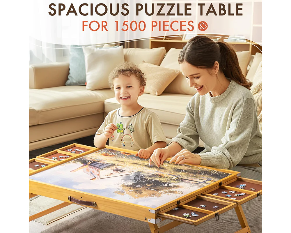 Jigsaw Puzzle Table - Image 4