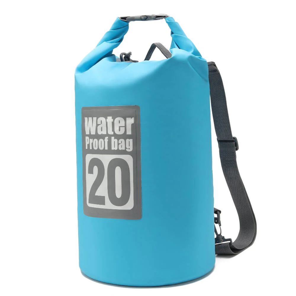 Kids & Adults Waterproof Dry Bag Rucksack | 20L | Non Transparant - Image 4