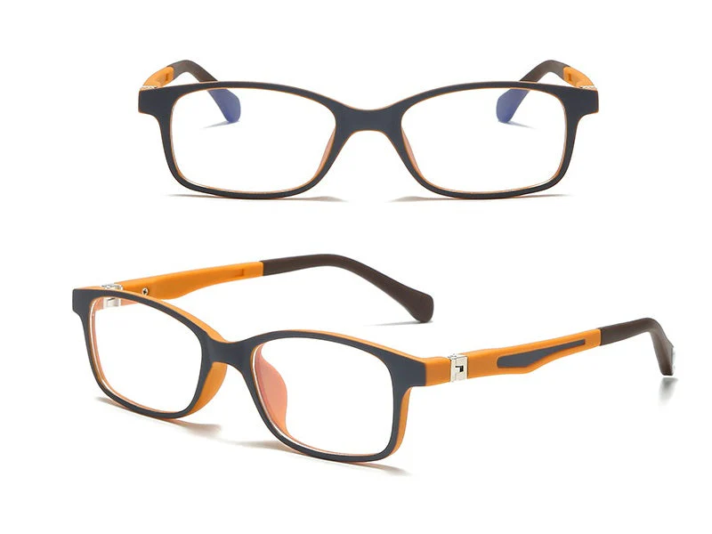 Kids Anti-Blue Light Glasses Square Frame Protect Eyesight for Boys Girls - Image 9