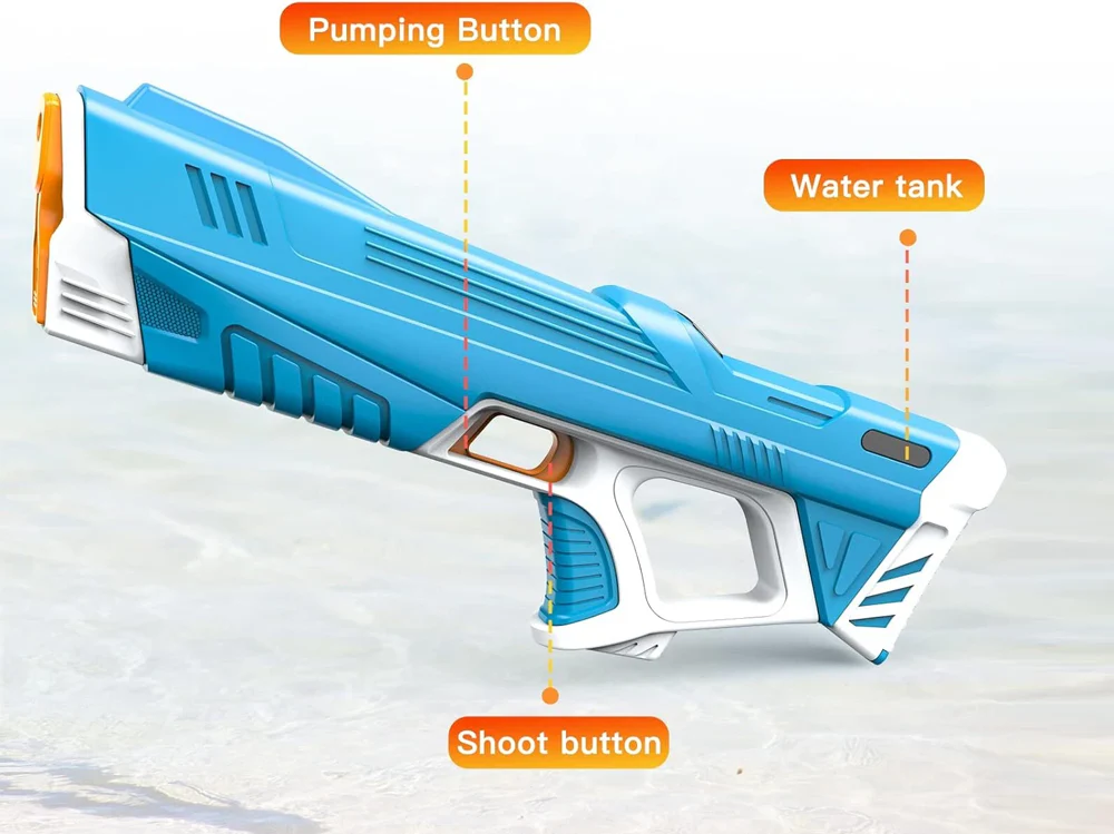 Automatic Electric Water Pistol Toy - Image 5