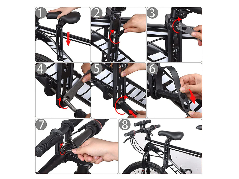Kids Bike Seat and Handlebar Pack (2-5 years) - Image 5
