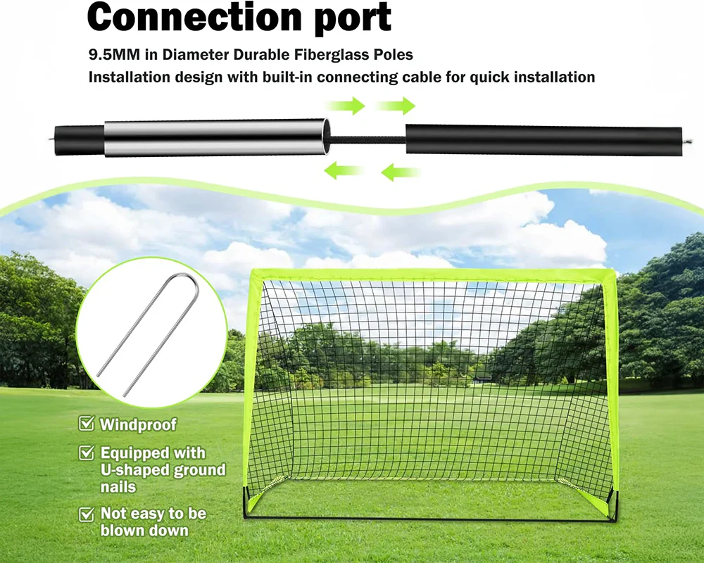 Kids Soccer Goal for Backyard Set - Image 5