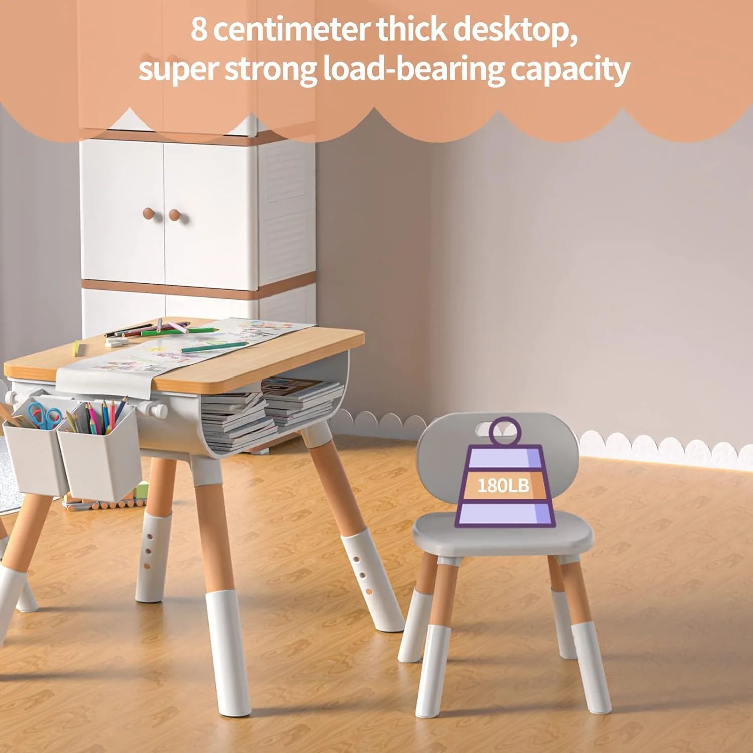 Kids Table and Chair Set - Image 9