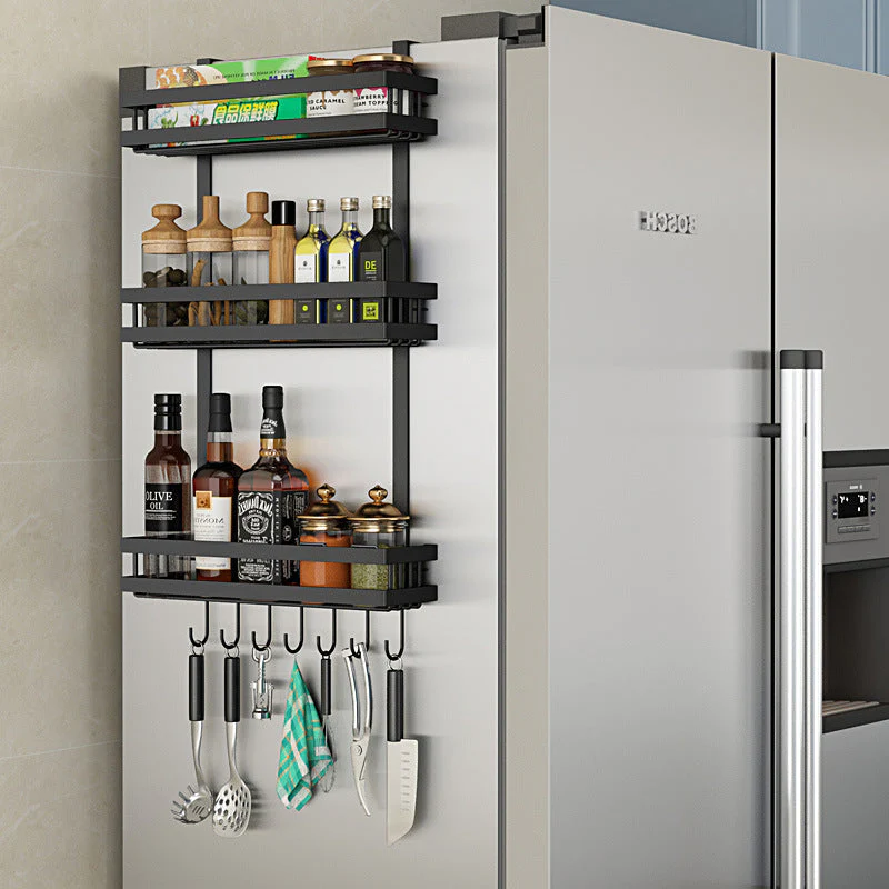 Kitchen Organiser Storage Shelf Fridge Organizer Spice Rack - Image 3