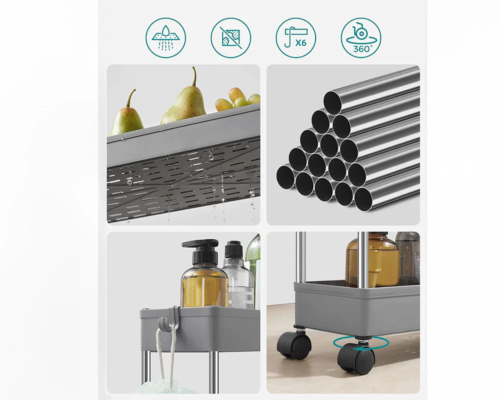 Kitchen Storage Trolley - Image 6