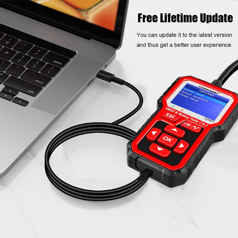 KONNWEI KW681 OBD2 Scanner 6V 12V - Image 5