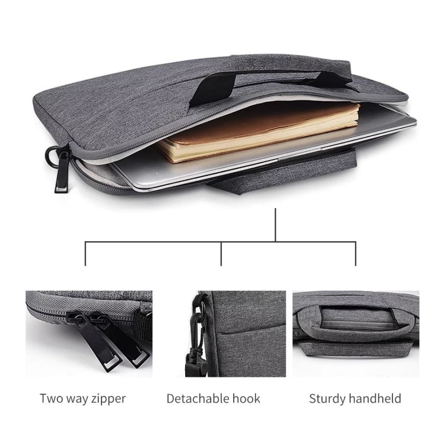 Laptop Bag with Shoulder Strap - 15.6” - Image 2