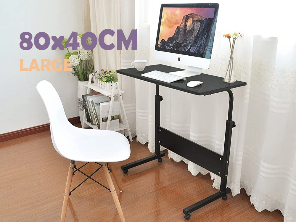 Laptop Computer Table Bedside Computer Desk 80CM - Image 4