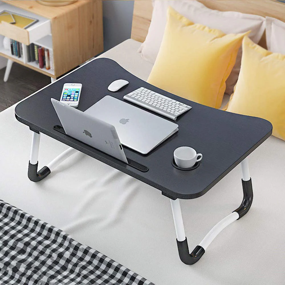 Laptop Table - Laptop Desk Laptop Bed Table Wood - Image 5