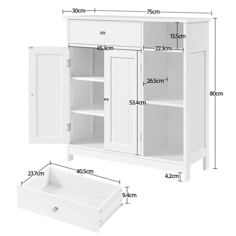 Large Bathroom Floor Cabinet - Image 4