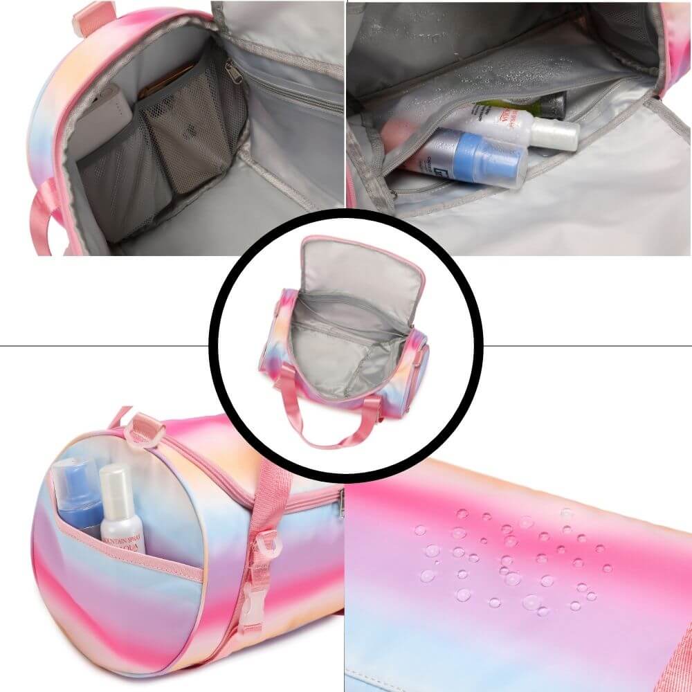Large Gradient Women's and Girls Duffle Bag - Image 5